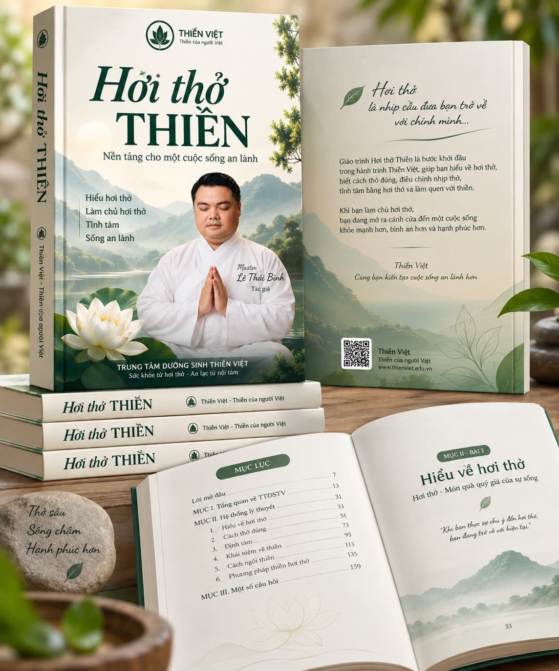 Sách Hơi thở Thiền của Master Lê Thái Bình